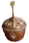 Antique Indo Persian Copper Tea Kettle Maker Stamp Marked Khanjar Jambiya Pot