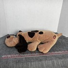 Pound Puppies Vtg 1980   s Tonka Plush Dog Brown With Dark Spots 8   