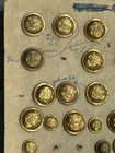 Grand Army Of The Republic Gar Buttons   lot Of 90  1866 - 1956   All One Price