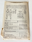 Vintage 1940s Dress Advance Sewing Pattern 3199 Bust 30 Complete Uncut Rare