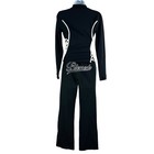 I am gia Track Suit Set Womens Small Black Blessed Streetwear Athletic