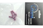 4 Omni Racer Worlds Lightest Bicycle Bottle Cage Bolts Bolt Set  M5x15mm Pink