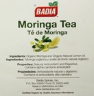  Moringa Tea   Te De Moringa 25 Bags  25g  Organic  Organica Lemon Flavor Limon