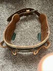 Vintage Klein Tools Buhrke Lineman Belt S 5268n Rare Green Brown Leather D-ring
