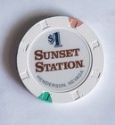 1 00 Casino Chip Sunset Station Henderson Nevada