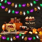 20ft 40led Halloween Lights Outdoor Indoor 20ft  Orange Purple Green White