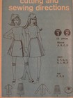 Vtg 67 Simplicity 7213 Jr Petite Kilt In 2 Lengths Blouse   Beret Pattern 7 32b