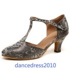 Women Latin Dance Shoes Party Ballroom Tango Modern Salsa Indoor Heels Shoes 5-9