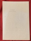 Vincent Price Estate Handwritten Remarks On Basil Rathbone  49e