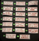 Hells Angels Support Stickers     4pcs See My Other Auctions      read  Vinyl new