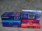 New 9 Pc Sony Tdk Hi8 Digital 8 Mp Metal Particle Camcorder Video Cassette Tape
