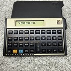 Vintage Hewlett-packard Hp-12c Financial Calculator With Case