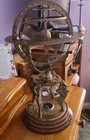 18  Solid Brass Armillary Sphere Vintage Nautical Astrolabe Globe Nautical Decor