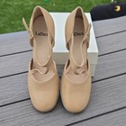 Laduca Alexis 3  Soft Sole Character Dance Shoes Beige Women