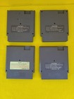 Vtg  Nintendo Nes Game Lot Of 4 Mario  Galaga  Knock Out  And Super Bowl Read