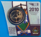 San Marino 2 Euro 2010 Unc Coin