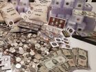Old Vintage Coin Estate Sale mixed Coin Lot  Silver rare Coins  2 Gold Coins