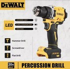 Dewalt Dcd805 20v Max Brushless Hammer Drill Impact Screwdriver Bare Tool Only