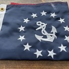 Us Yacht Ensign 16x24 Inches Boat Flag Embroidered New