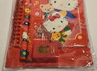 Vintage Hello Kitty Notebook Set Pencils Eraser Sharpener Stickers 1996 Nos Rare