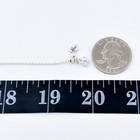 Estate Sterling Silver 925 Tree Of Life Cubic Zirconia Pendant Necklace 20 