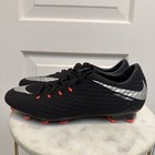 Nike Hypervenom Phelon Iii Fg Soccer Cleats 852556 001 Black Men Size Us 9 Uk 8