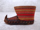 Opanak Opanci Folk-art Leather And Cotton Fabric Mini Shoes