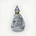Vintage Perfume Bottle Twisted Shape Glass Decorative Collectible Grannycore