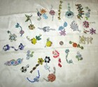 Ads Rare Lot Antique Vintage Sari Trim Lace Edging Ribbon 20 Pc Craft Appliques