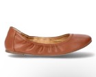 Time And Tru Brown Cognac Women   s Size 11 Ballet Flat Scrunch Shoes