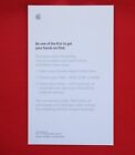 Vintage Apple Computer Original Ipad  take One  Store Brochure