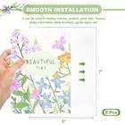 Acrylic Sign Holder  6 Pack 7x5 Clear Picture Frame  Vertical