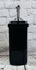 Hall China Stanley Knight Chocolate Syrup Dispenser Black Ceramic W Pump