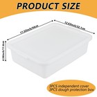Buyitt Pack Of 3 Pizza Dough Proofing Box  Bread Box And White