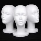Styrofoam Head For Wigs     Female Foam Mannequin Wig Head Stand  1 Pack