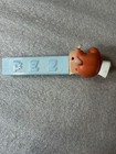 Vintage Pez Nurse No Feet Dispenser - Austria 2 6 Patent - Blue Stem Orange Hair