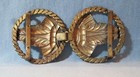 Vintage Southwestern Belt Buckle Clasp   Pewter Finish