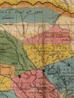 1830s Historic Map Of Texas Land Grants - 16x20