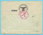 1940 Latvia Germany Cover Cancel Jelgava To Leipzig Censorship U  5558