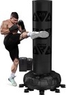 Rdx Xxl 330lbs Target Freestanding Punching Bag With Cover   Gloves  Kickboxing