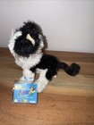 Webkinz Lilkinz Black   White Cat New With Sealed  code Tag 