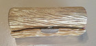 Mc Gold Fabric Lipstick Case holder   Mirror 1950 s-60s - Vintage