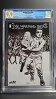     1 Of 4 At Cgc 9 9 Grade     Walking Dead  144 Sdcc Sketch Variant Cgc 9 9    