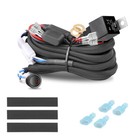 2-way Wiring Harness Kit On-off Switch Relay Fuse For Driving Led Work Light Bar
