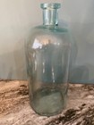Vintage  Antique Medical Apothecary Blue Glass Bottle 12   