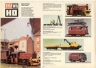 Catalog Brawa Model Railway Accessories H0   N 1974 Signals Trolleybus Cable Car D Bb