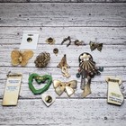 15 Pc Vtg Pin Brooch Lot People Pins By Lucinda Clown Butterfly Native American