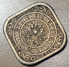 1943 Curacao Suriname 5 Cents