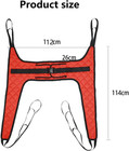 Lift Sling  Medical Patient Lift Slings With Commode Cutout  Four Point Support