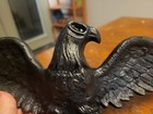 Vintage Cast Iron Eagle 19  Wings Flying Antique Decoration Hanging Metal